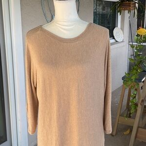Tan Knit Sweater